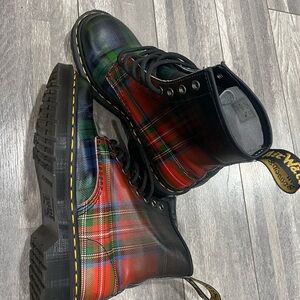 Doc Marten Tartan Boots